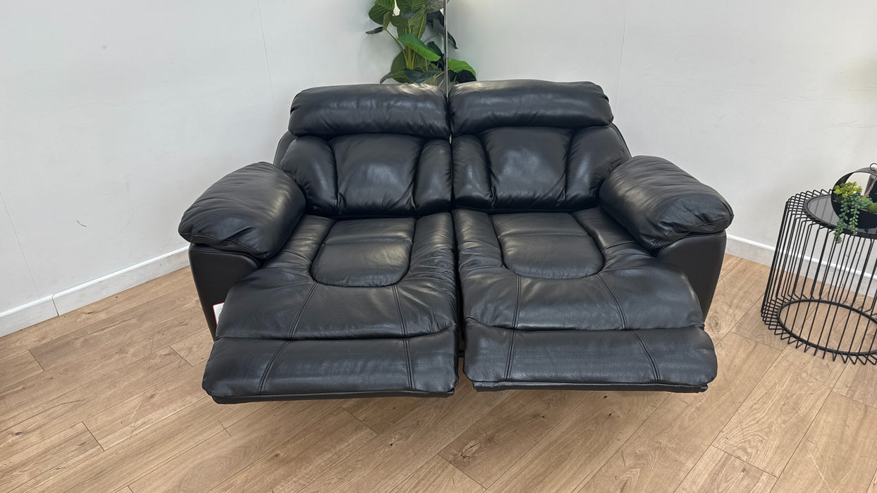 DFS Supreme Recliner 2 Seater in Black