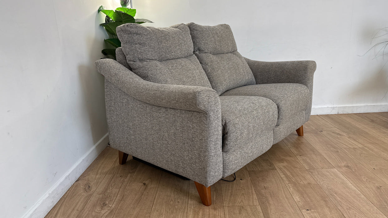 DFS The Flair 2 Seater Fabric Sofa in Zinc Energy