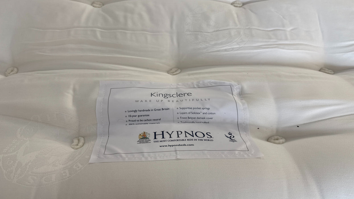 Sofology Islington Fabric 3 Seater Hypnos Deluxe Sofa Bed in Sleek Mustard