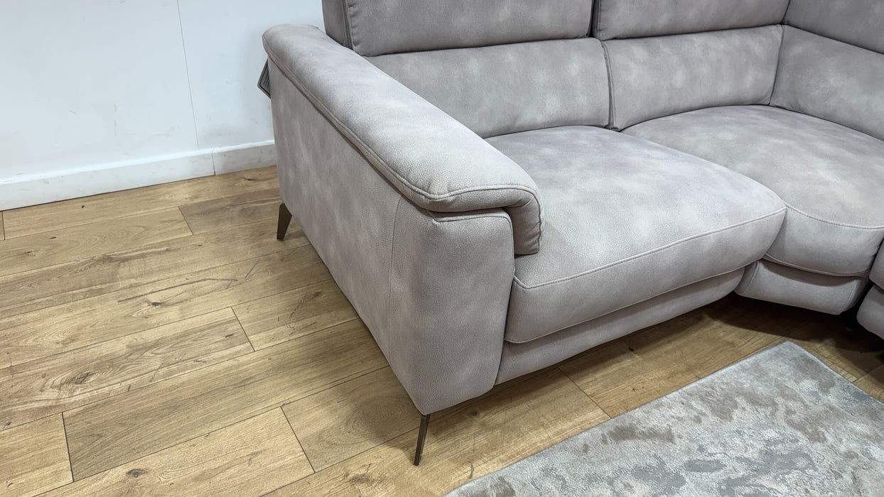 Sofology Illinois Fabric 1 Corner 2 in Lifestyle Mottled Marble