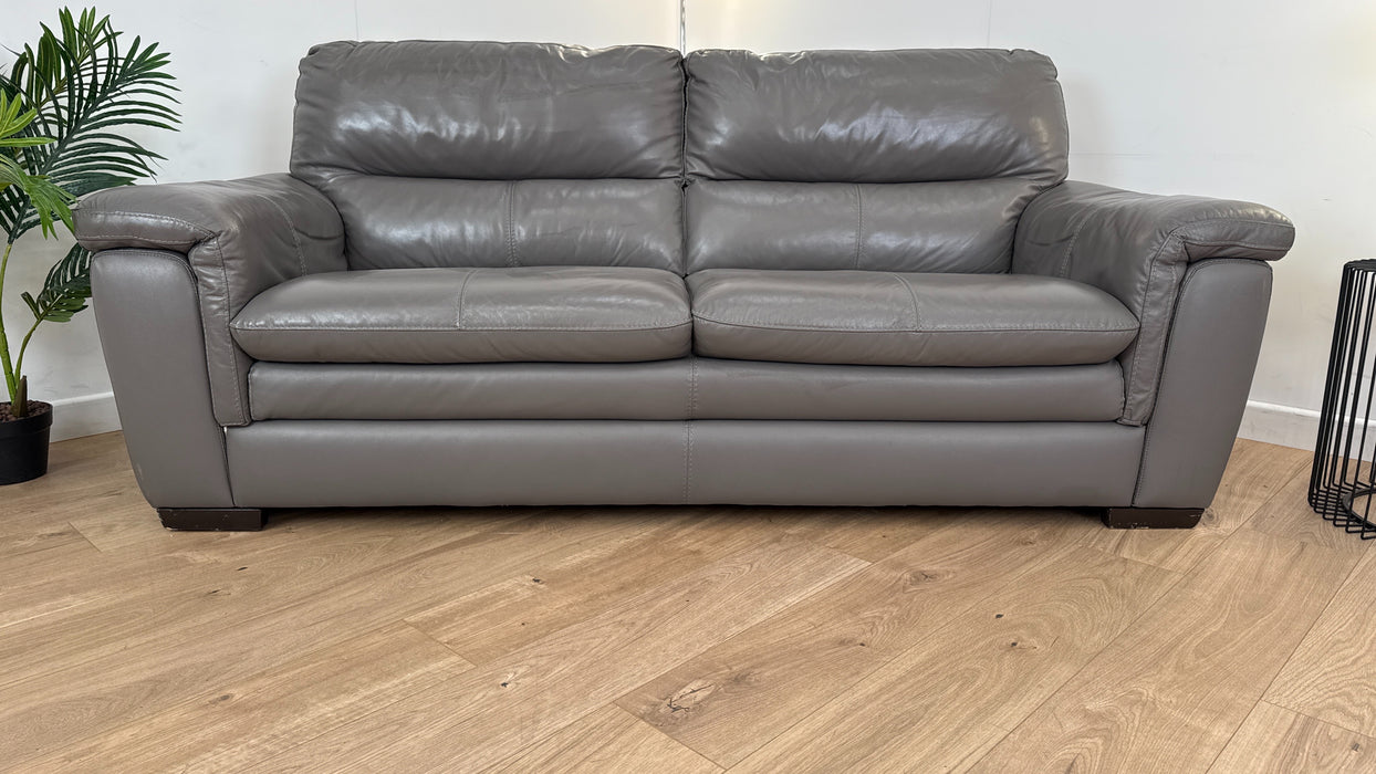 Fantasia 4 Seater Leather Sofa