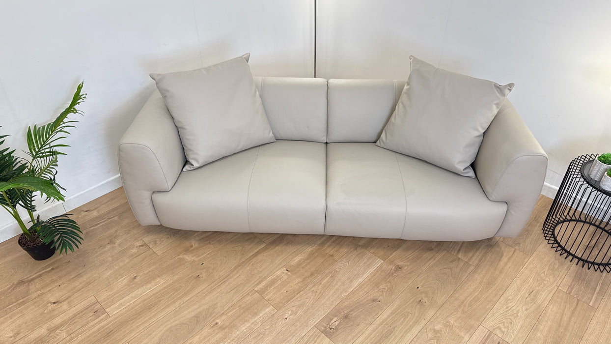 Nuvole 2.5 Seater - Leather - Cloudy Grey