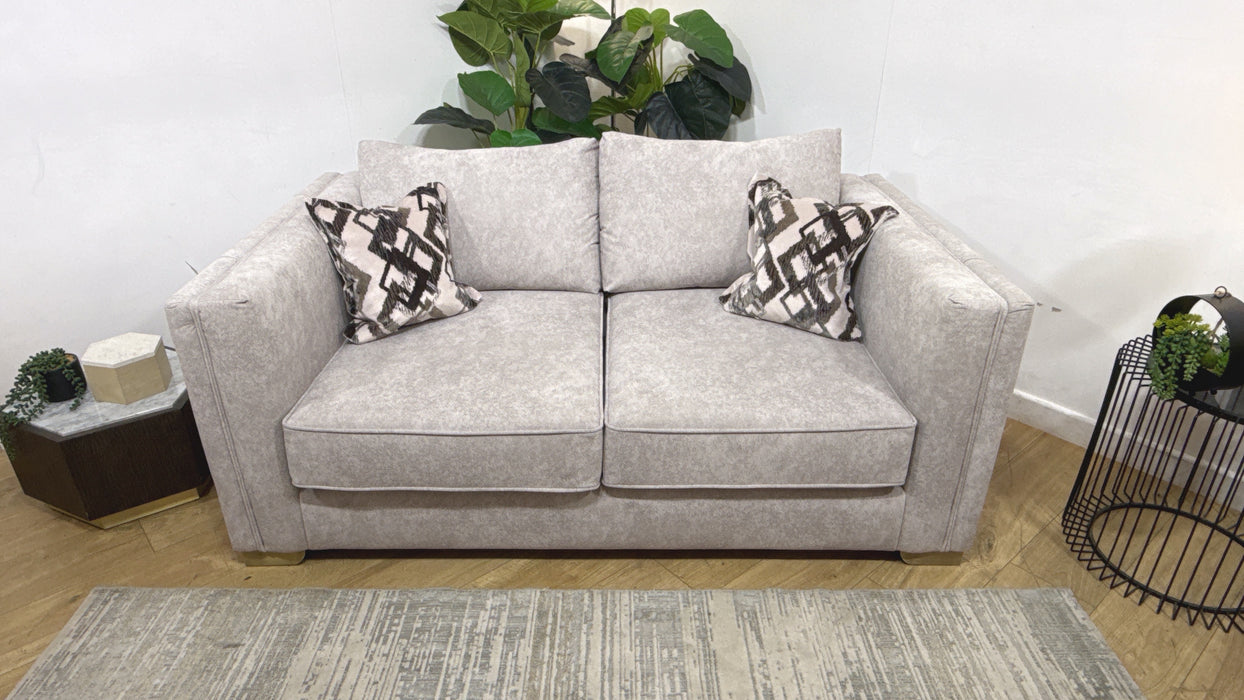 Sofology Fabric Titan 2 Seater Sofa in Marina Stone Mix