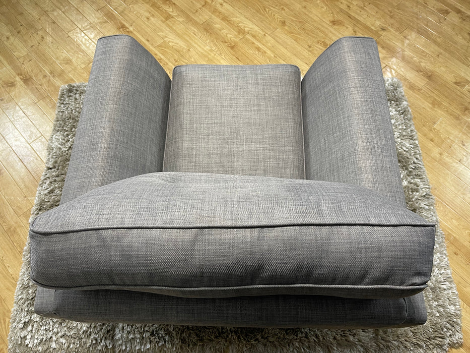 Hetty Fabric Chair Linoso Slate (WA2)