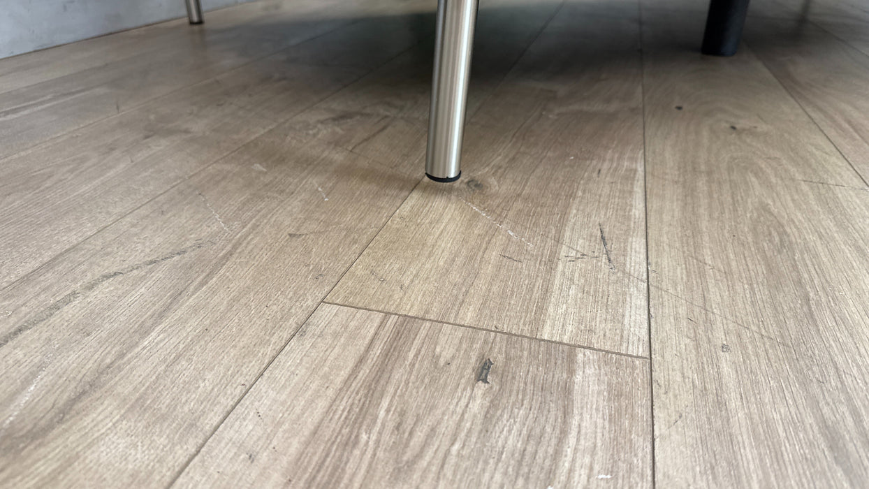 Sofology The Massimo 3 Seater Leather Sofa in Caruso Fog