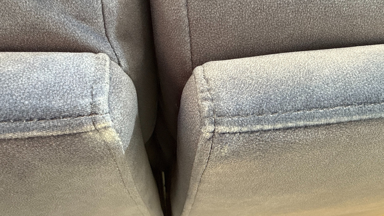 Sofology Gracie Fabric 1 Corner 3 Power Recliner in Lifestyle Flecked Navy