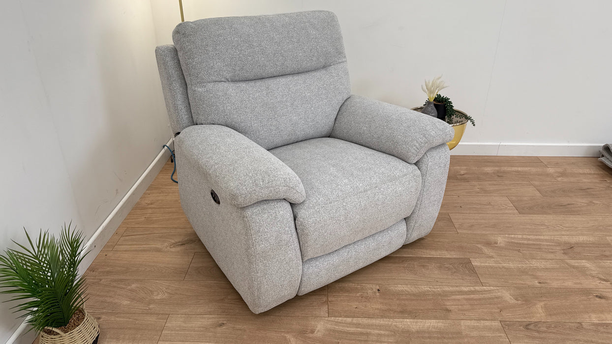 Burrell Chair - Power Recliner - Fabric