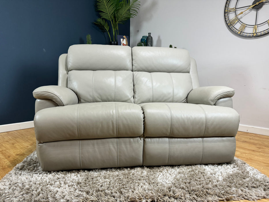 Gracie Leather 2 Seater - Lead Grey - ( WA2 )