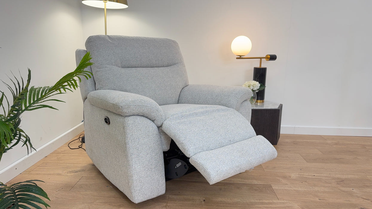 Barley Fabric Chair Power Recliner