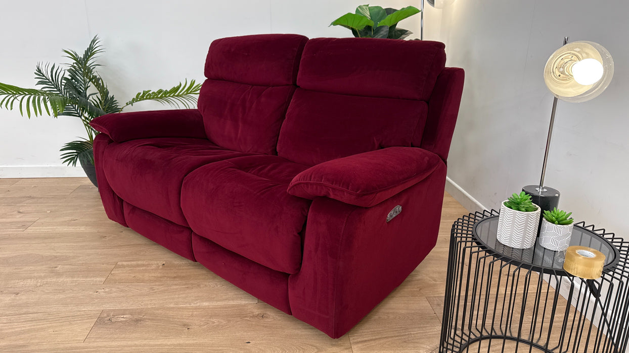 Damson 2 Seater Power Recliner + Power Hdrst