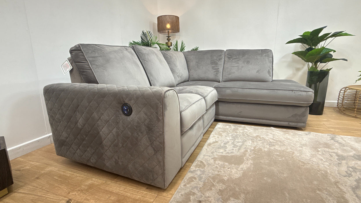 DFS Orka Fabric Recliner Corner