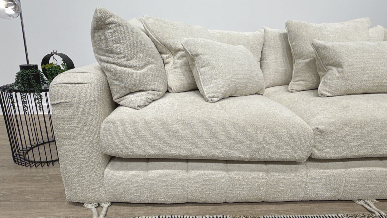 Sofology Westwood Fabric 3 Corner 3  Sofa in Soft Boucle Ecru