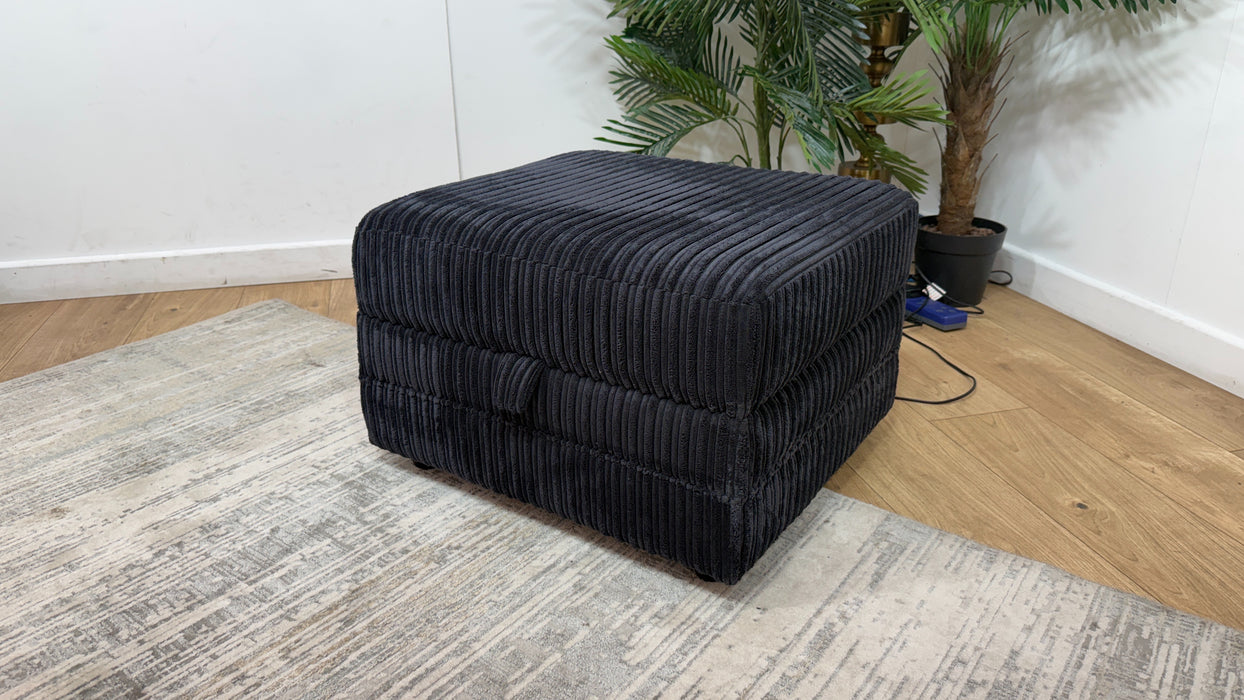 DFS Express Storage Footstool in Black