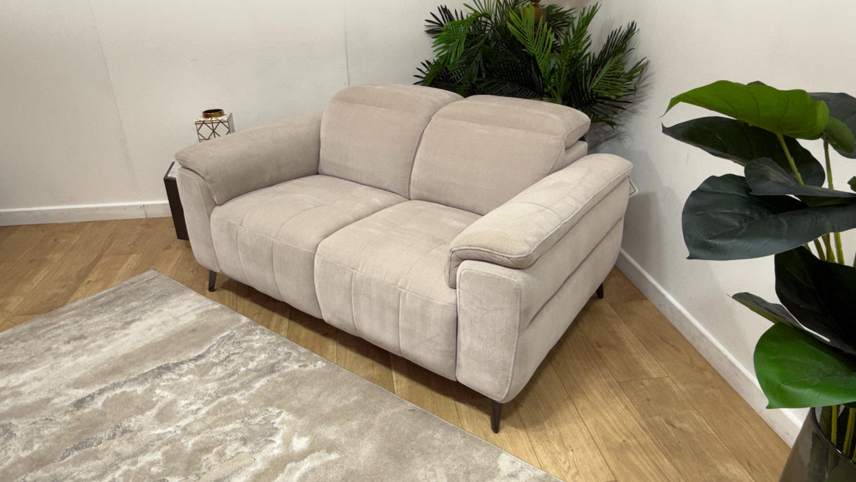 Sofology Milan Fabric 2 Seater in Relaxed Chenille Cotton