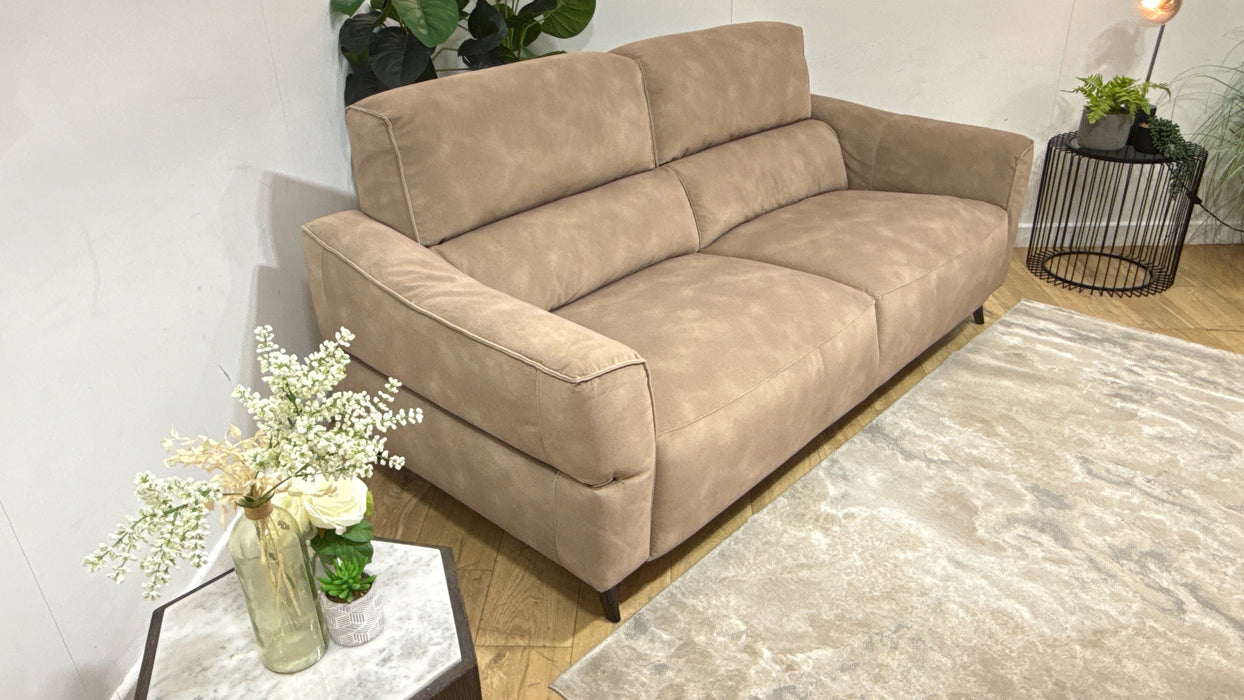 Sofology Dakota Fabric 3 Seater in Lifestyle Mottled Latte