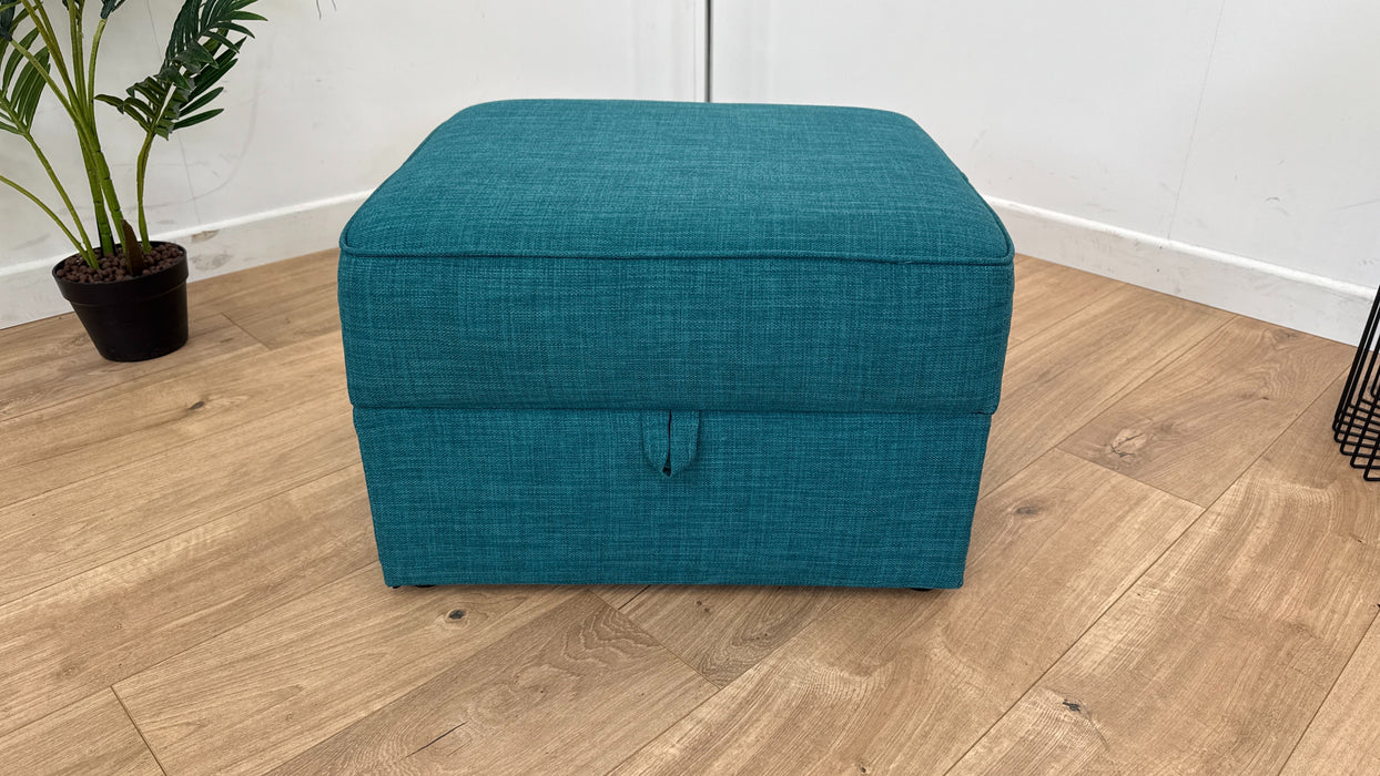 Hetty - Fabric Footstool  -