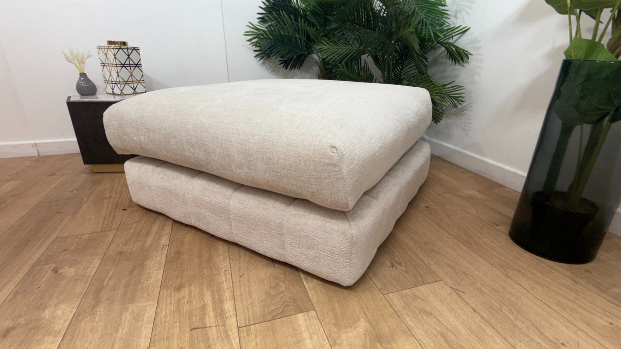 Sofology The Westwood Fabric Footstool	 in Mist All Over