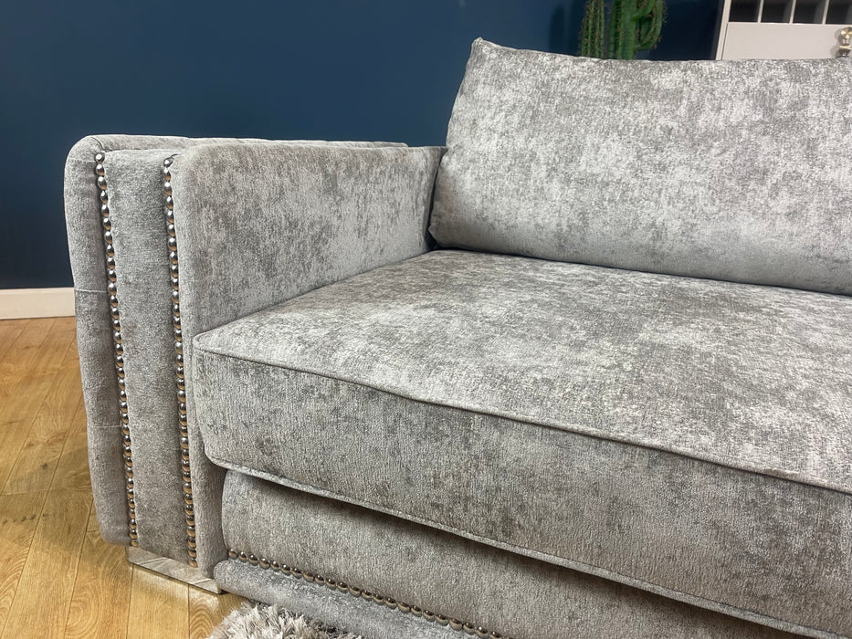 Midas Grey Fabric 4 Seater (WA2)