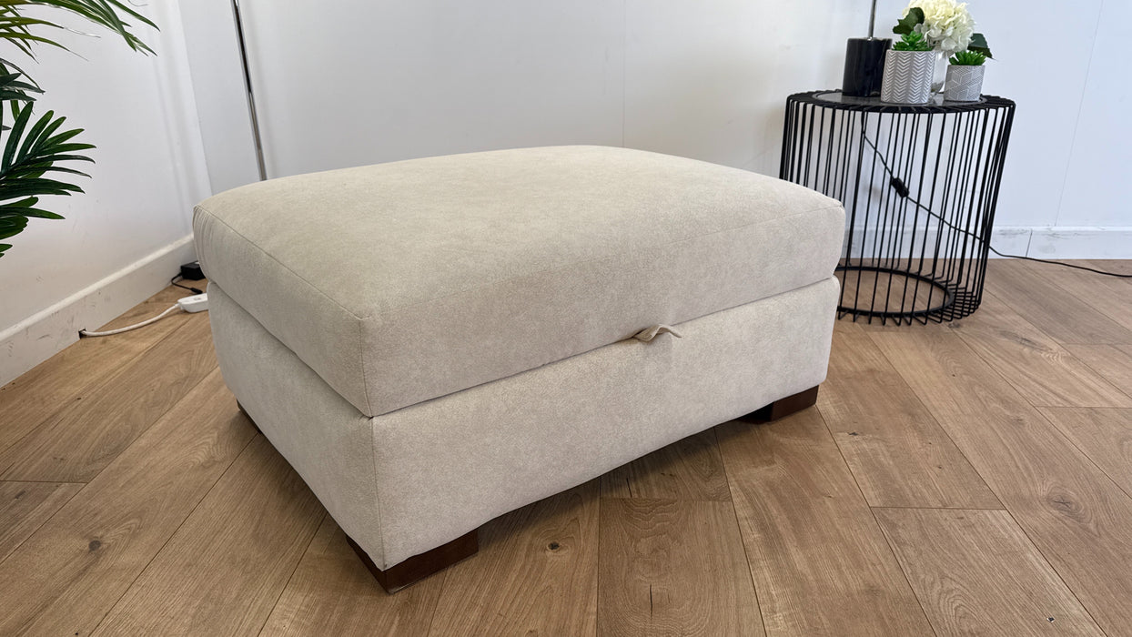 Majestica  - Fabric Storage Footstool