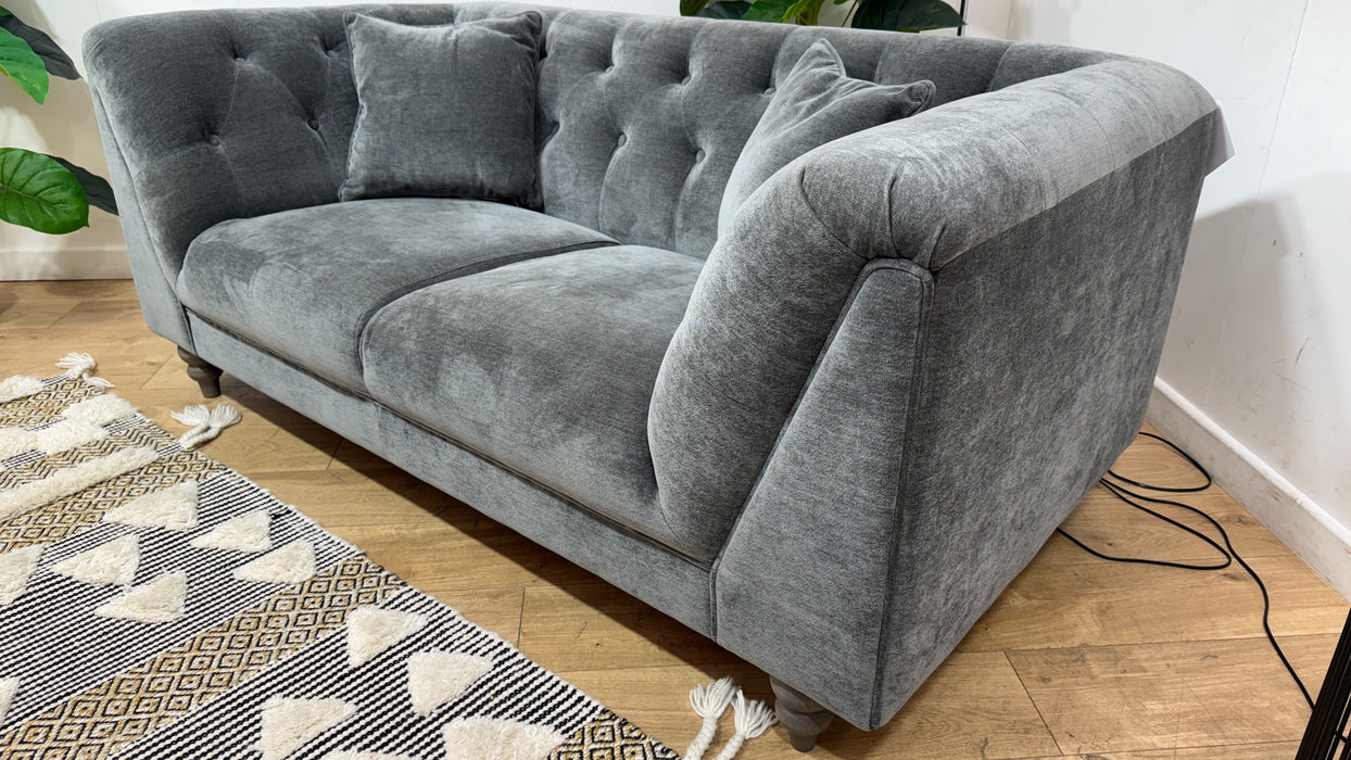 Sofology Bridgerton Fabric 2 Seater in Soft Chenille Slate