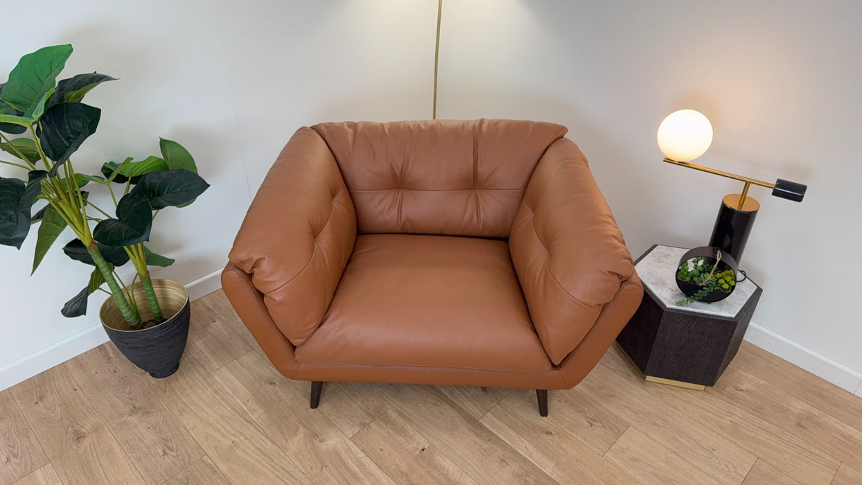 Hygge Chair - Leather - Tan