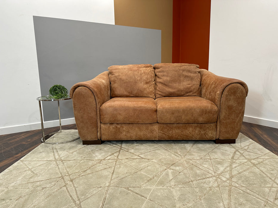 Galleria 2 Seat - Leather Sofa - Utah Tan