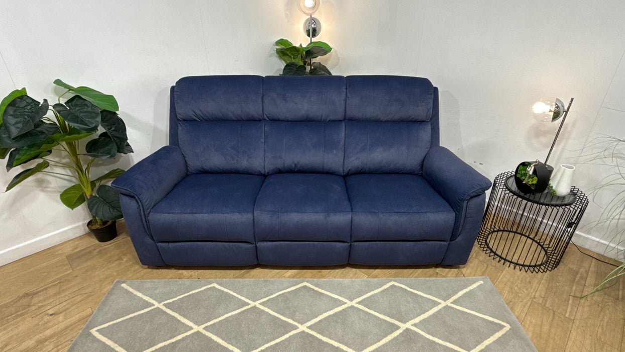 Sofology Bradie Fabric 3 Seater in Lifestyle Flecked Navy