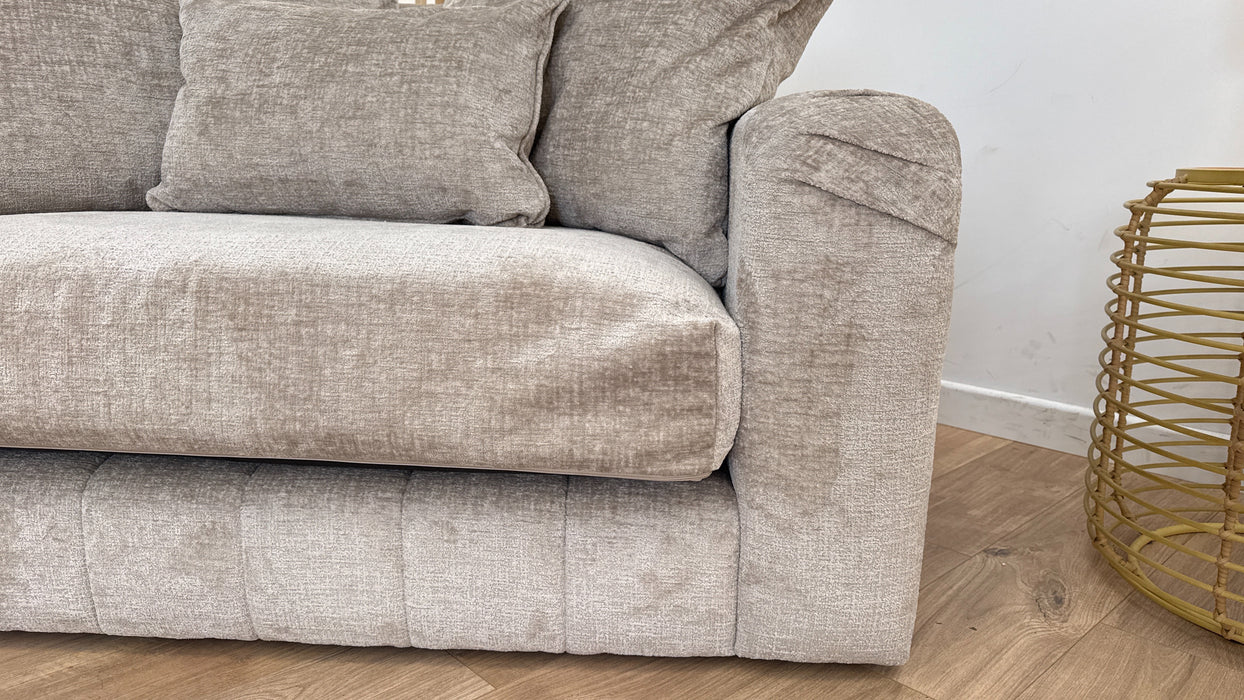 The Westwood 1.5 Seater - Fabric Loveseat - Teddy Chenille