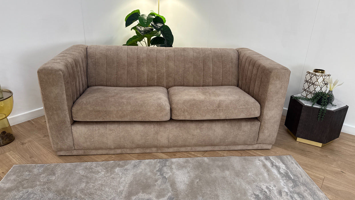 Sofology Astoria Fabric 3 Seater Lifestyle Dapple Caramel