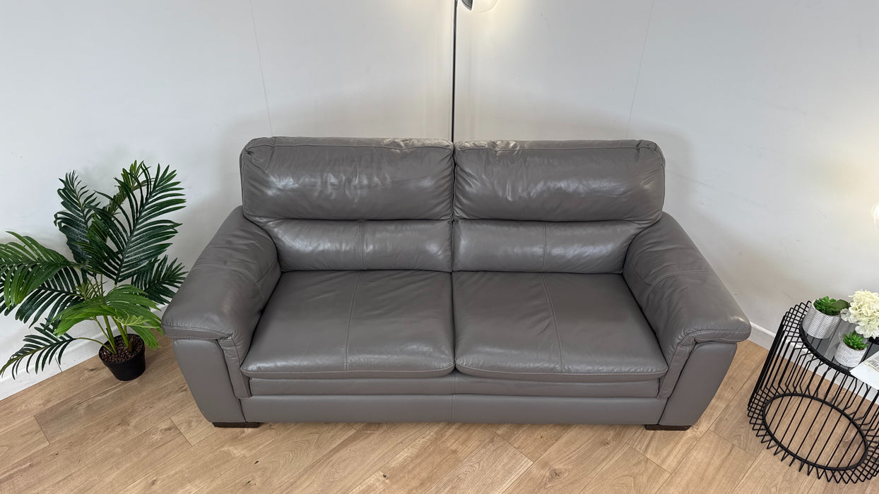 Fantasia 4 Seater Leather Sofa