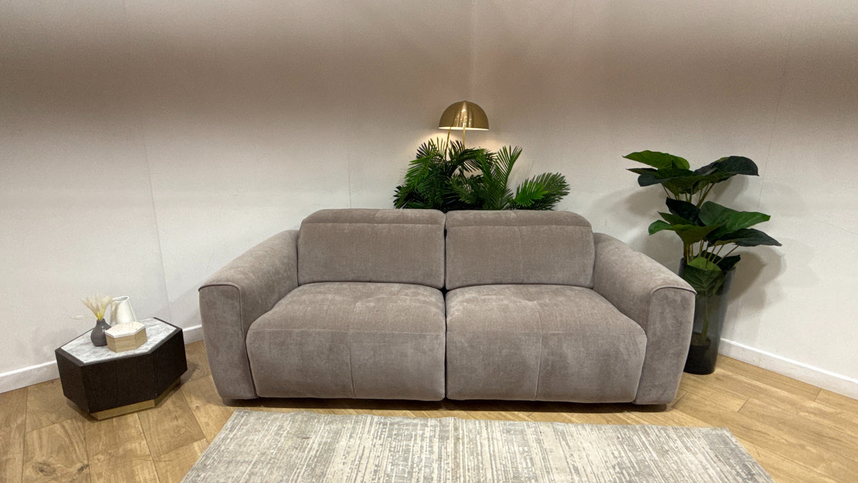 Sofology The riviera 2.5 Seater Sofa  in relaxed chenille nutmeg