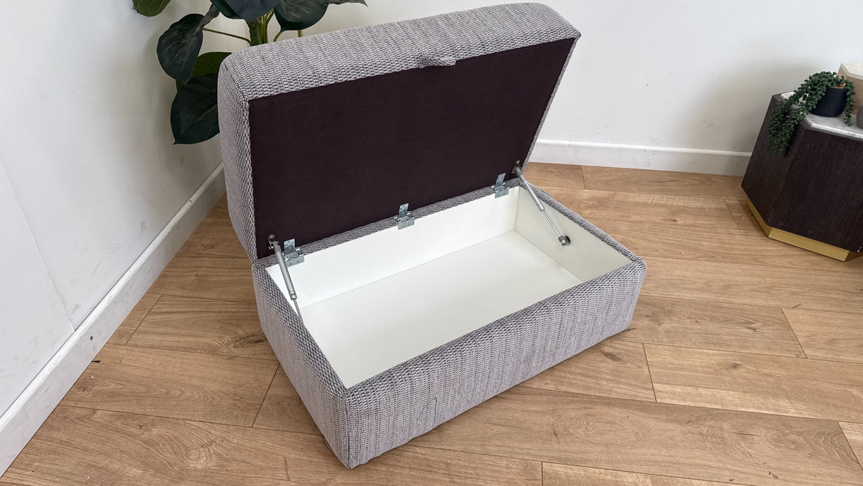 DFS The Tamla Footstool in Grey