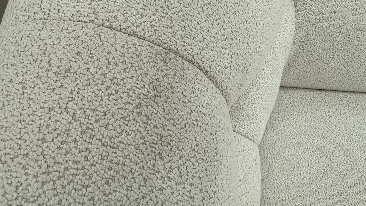 Sofology Lunar Fabric 2 Seater in Woven Boucle Linen