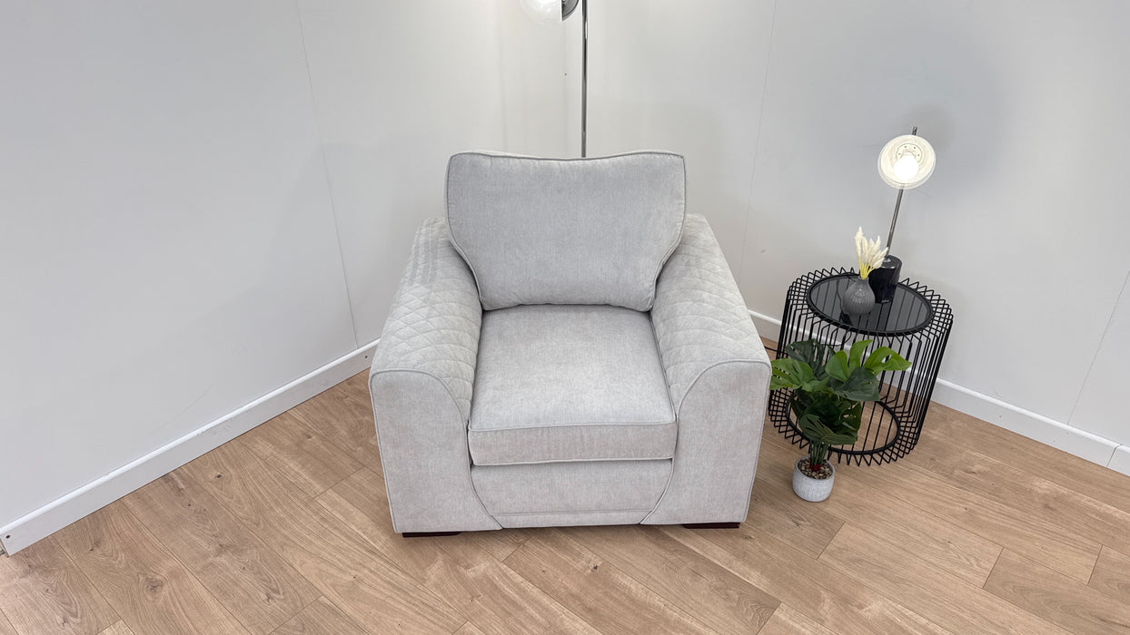 Orka Chair - Fabric - Silver