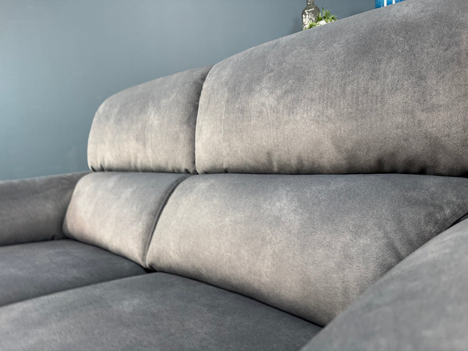 The Hugo Fabric 2 Seater - Lifestyle Flecked Charcoal (WA2)