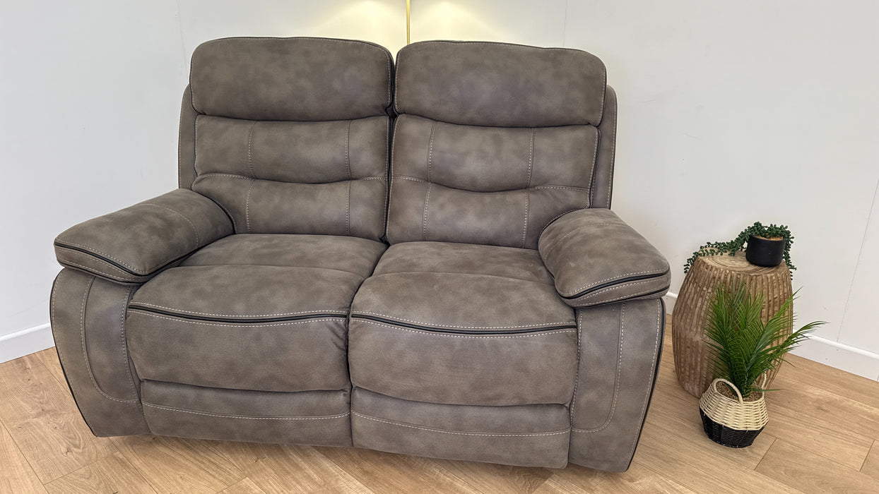 Noah 2 Seater Fabric Power Recliner Sofa