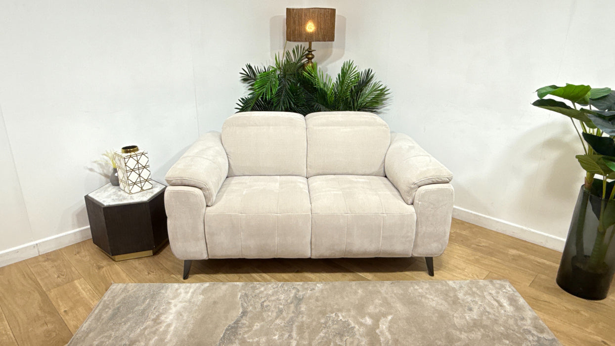 Sofology Milan Fabric 2 Seater in Relaxed Chenille Cotton