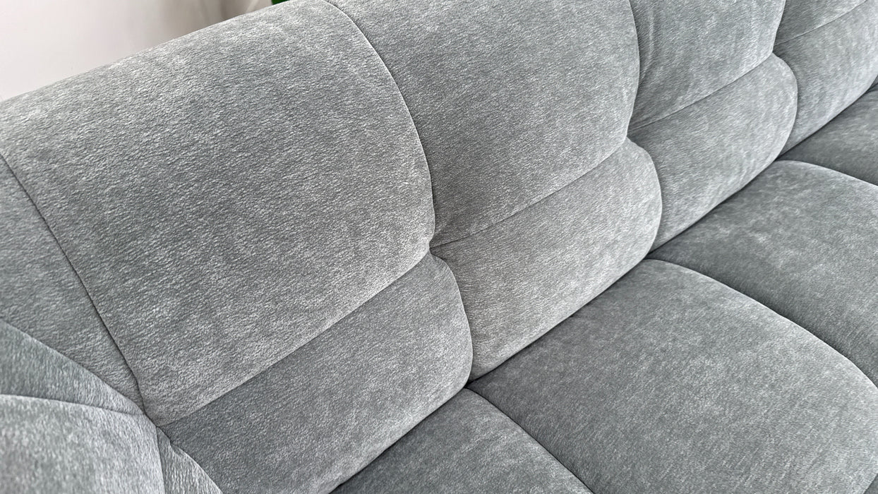 Lunar Fabric 3 Seater in Dali Seafoam