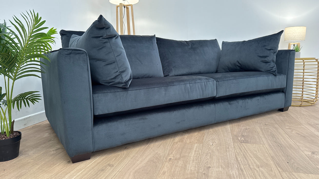 Toshiba 4 Seater Fabric Sofa