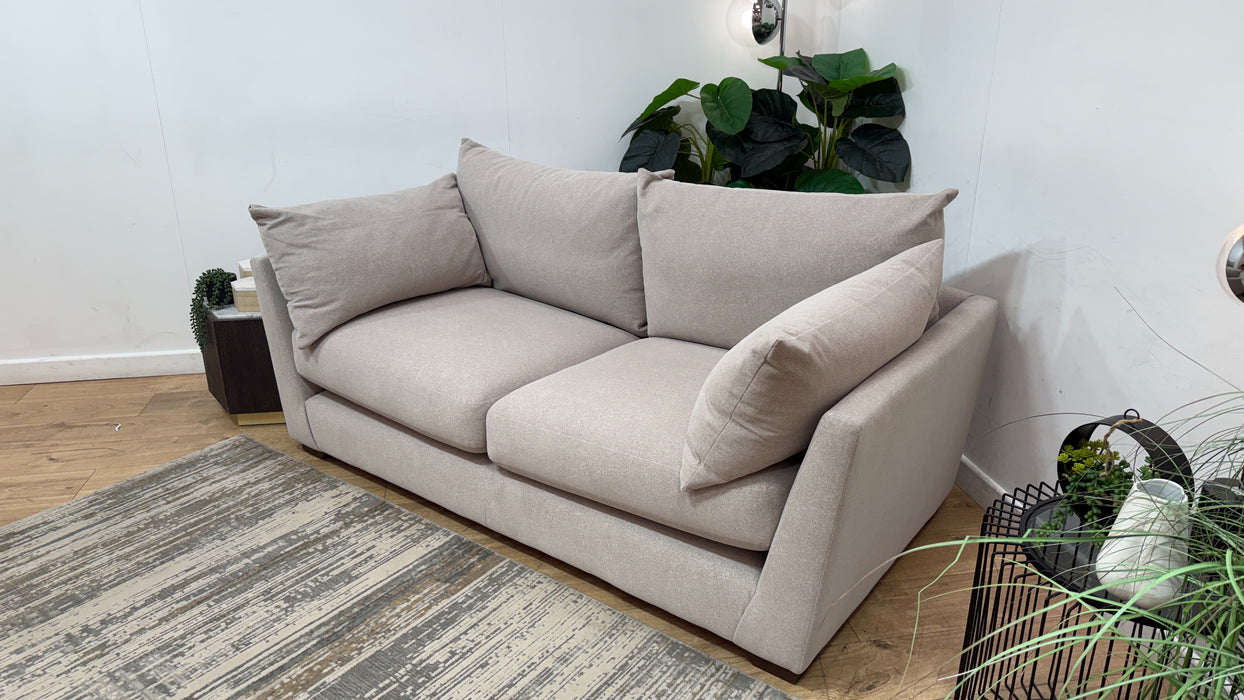 Sofology Tallulah Fabric 2 Seater in Lifestyle Marbled Stone