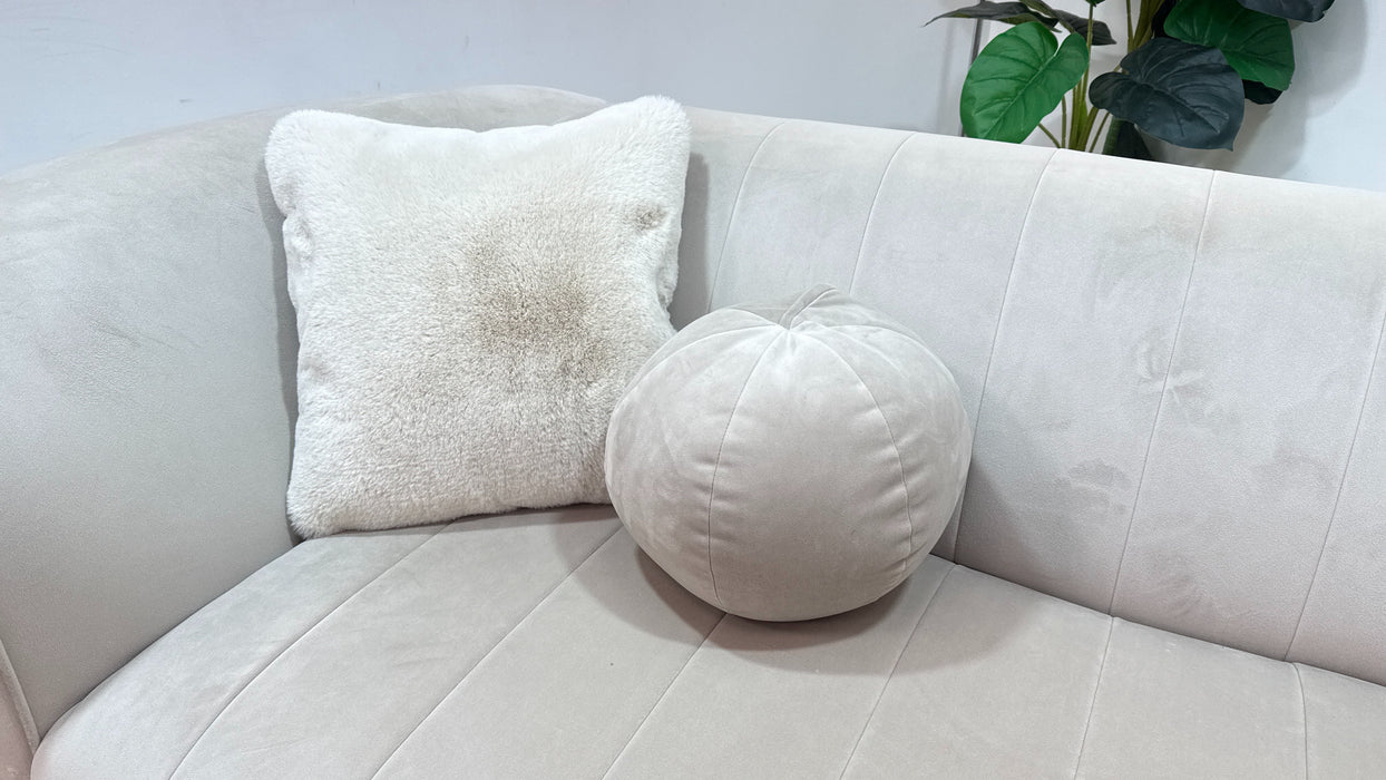 Sofology The Fitzrovia Fabric 3 Seater in Matt Velvet Stone Mix Without Trim