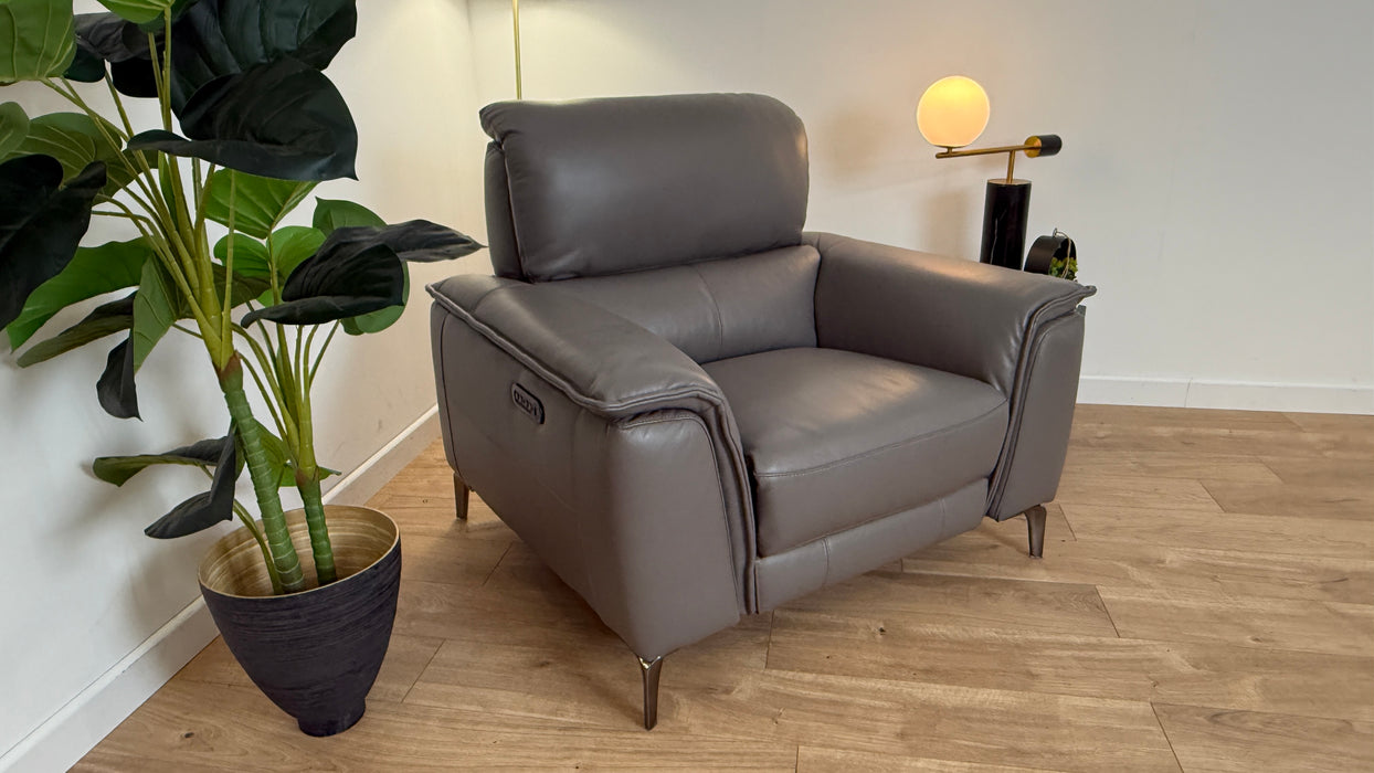 Auburon Chair - Leather Power Recliner