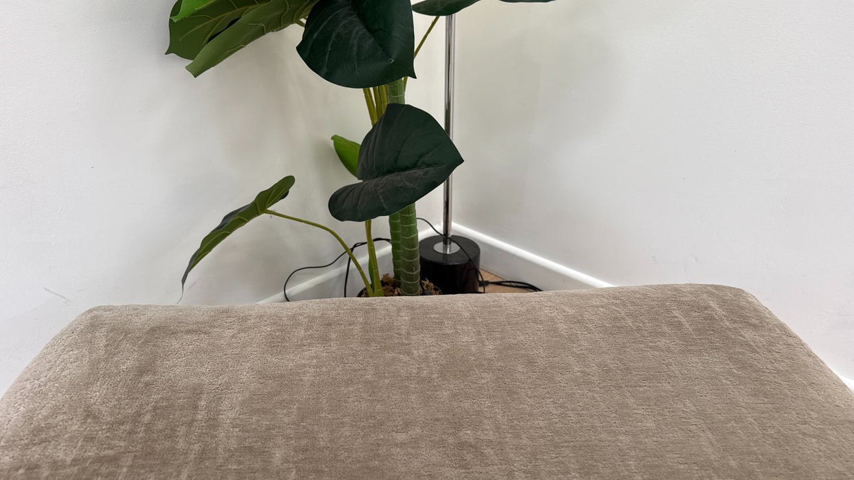 Sofology Cove Fabric Storage Footstool in MInk