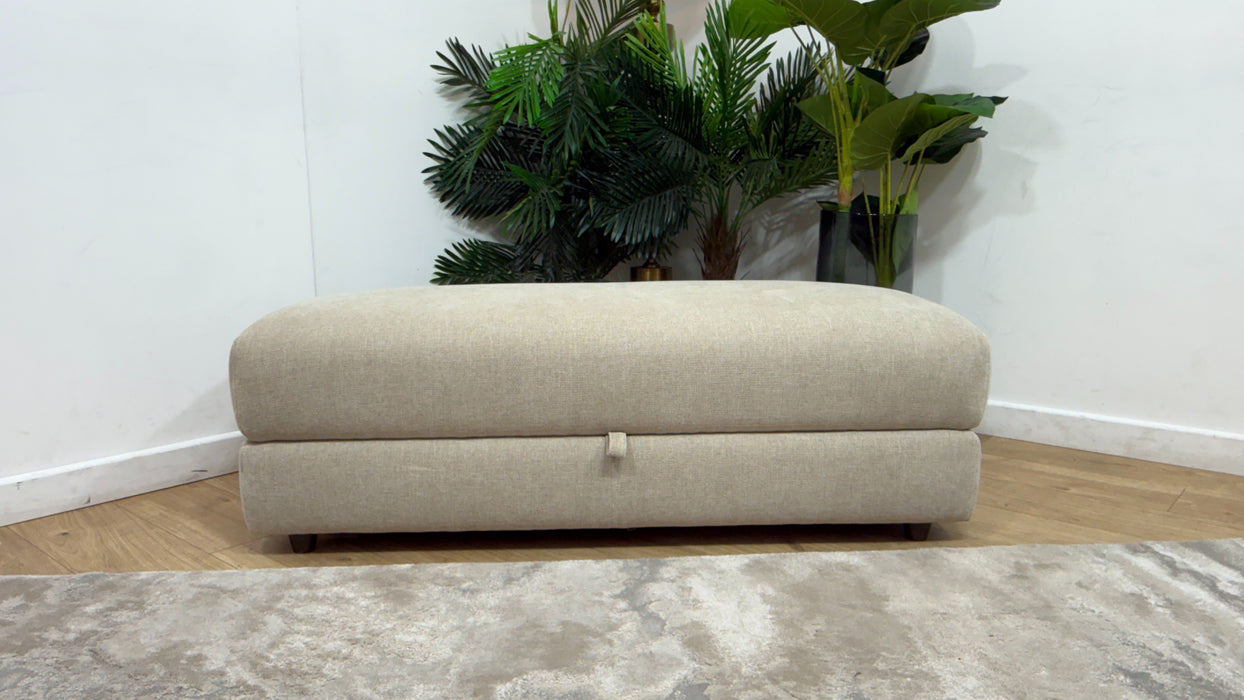 Sofology Bench Footstool in Sample Fab
