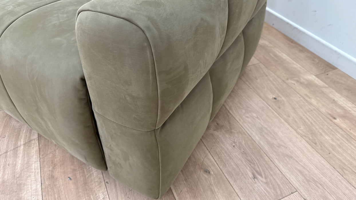 Sanctuary Fabric Chair Power Recliner in Lifestyle Nubuck Feel Fabric Moss