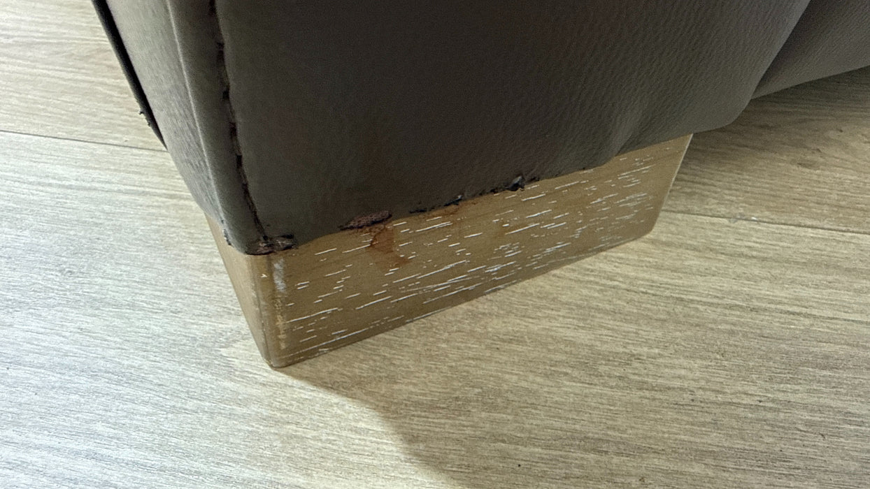 DFS Premiere Leather Chair in Brown