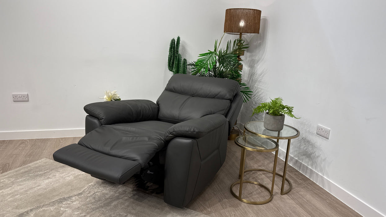 DFS Nevara Power Recliner Chair In Shadow