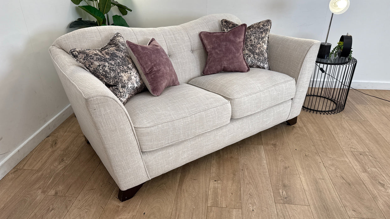 Sofology Bartelli 2 Seater in  Poly Cotton/Gold Mix