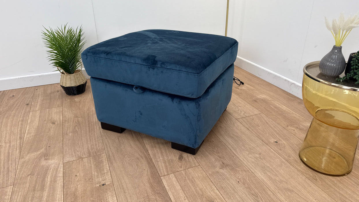 Pippa Fabric Storage Footstool