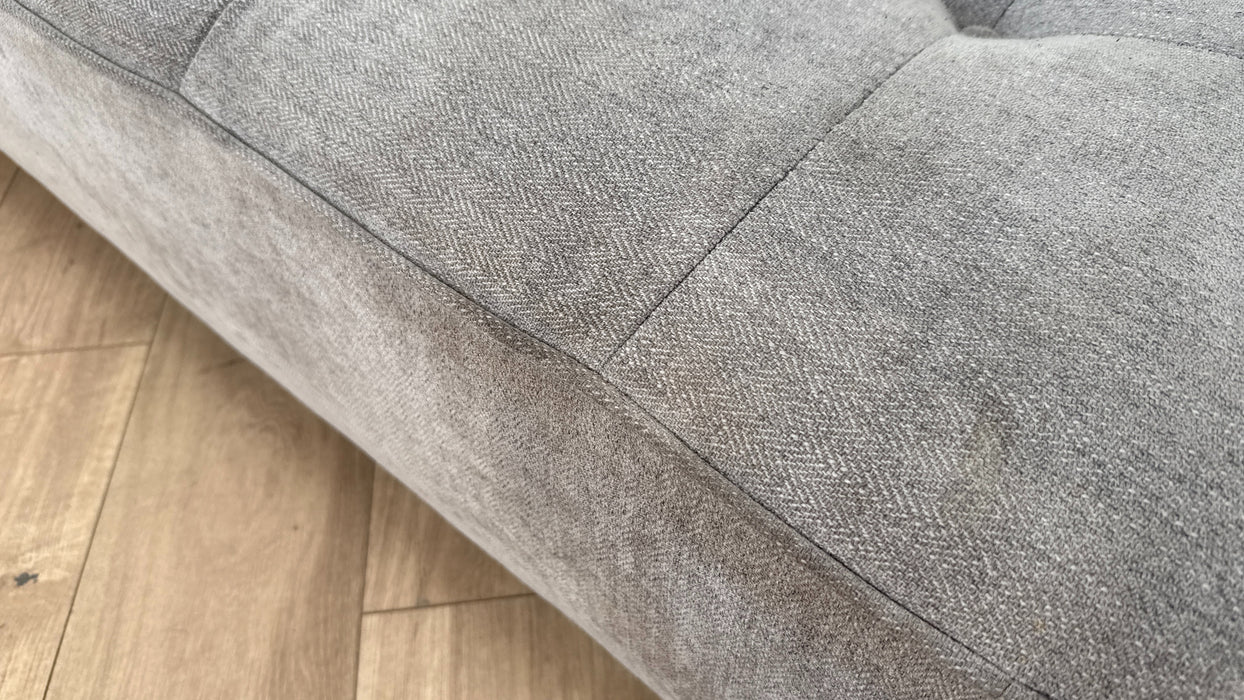 DFS Fabric Bench Footstool in Charcoal